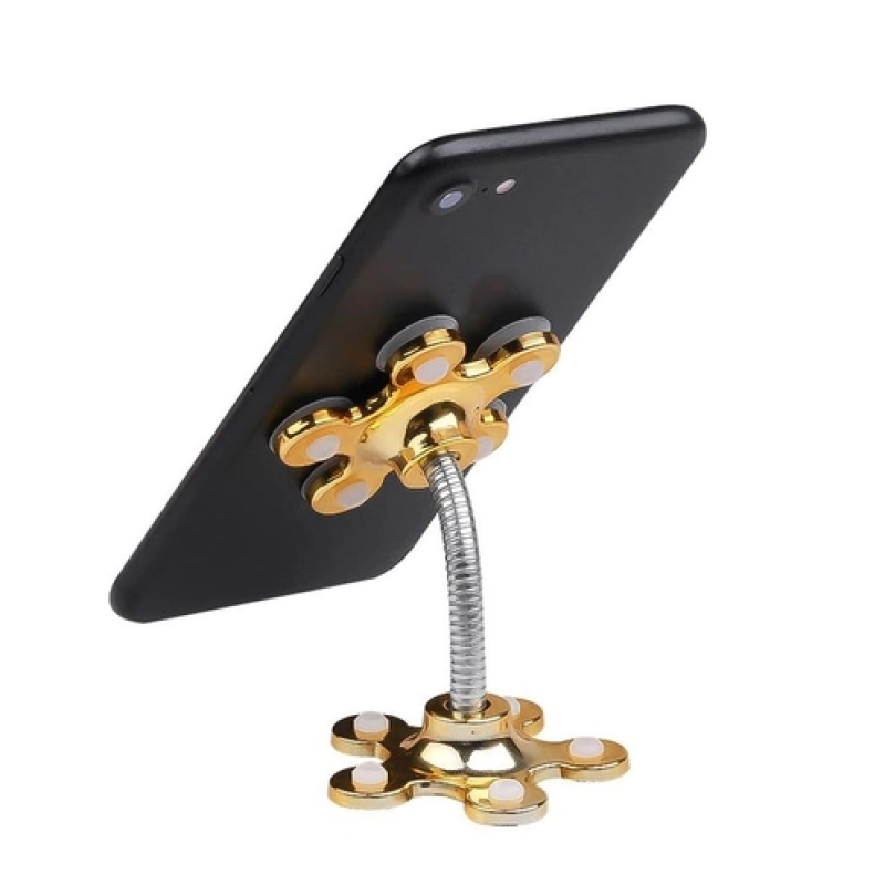 Тримач з вакуумними присосками Magic sucker / Золото