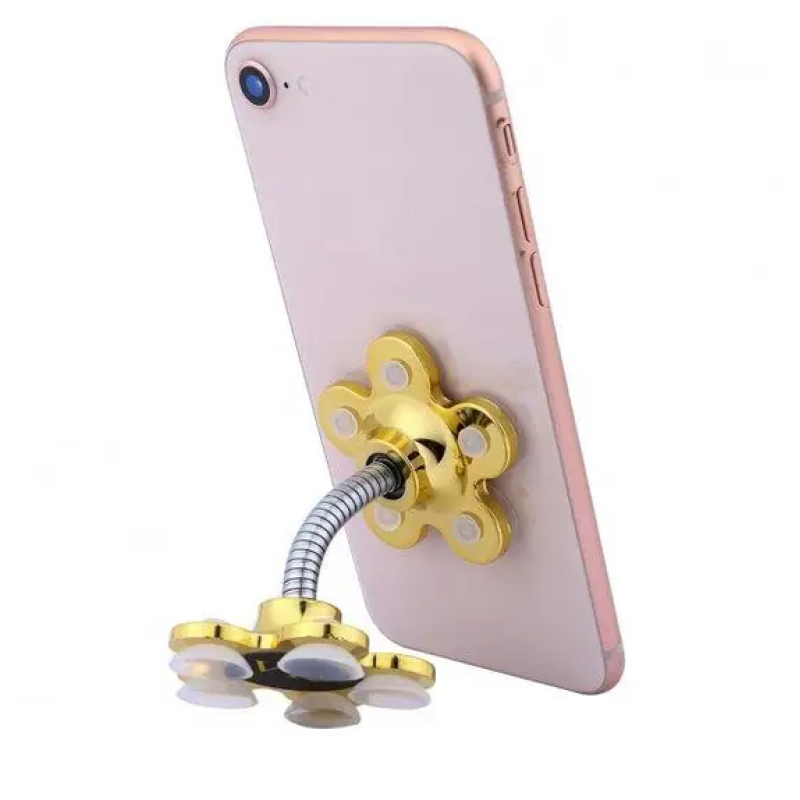 Тримач з вакуумними присосками Magic sucker / Золото