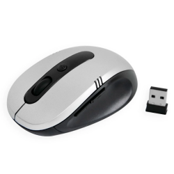 Беспроводная мышка Wireless Mouse G-108 / Комп'ютерна мишка бездротова 2.4GHz / Черный-Серый