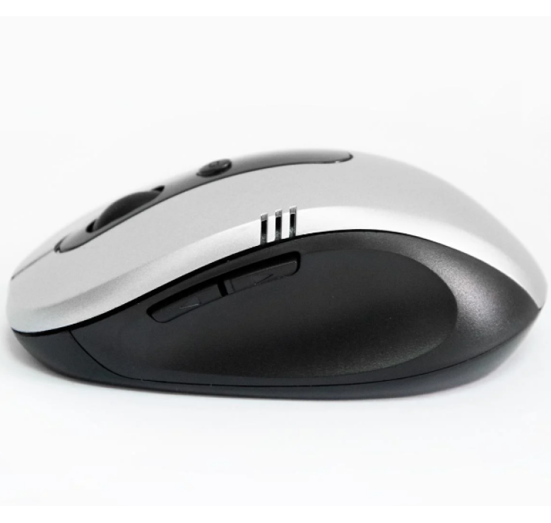 Бездротова мишка Wireless Mouse G-108 / Комп'ютерна мишка бездротова 2.4GHz / Чорний-Сірий