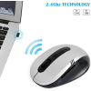 Бездротова мишка Wireless Mouse G-108 / Комп'ютерна мишка бездротова 2.4GHz / Чорний-Сірий