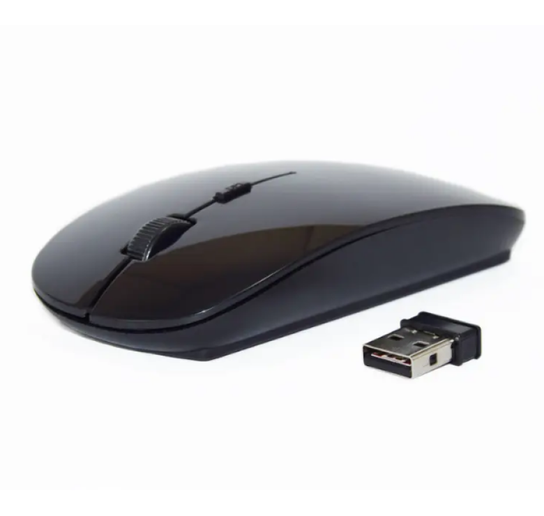 Бездротова мишка Wireless Mouse G-132 / Комп'ютерна мишка бездротова 2.4GHz / Чорний