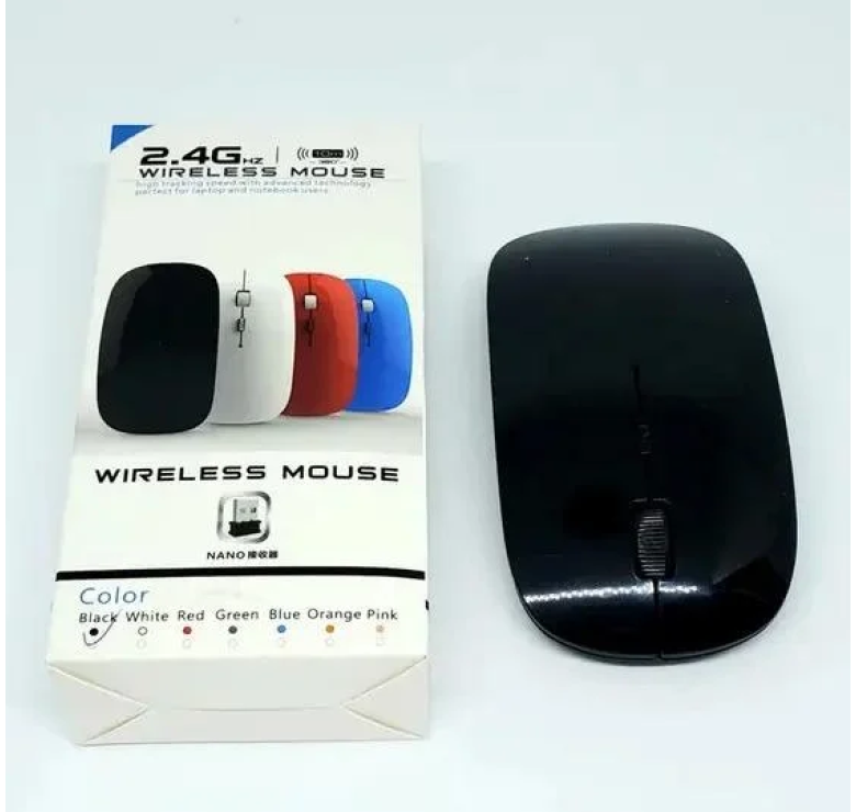 Бездротова мишка Wireless Mouse G-132 / Комп'ютерна мишка бездротова 2.4GHz / Чорний