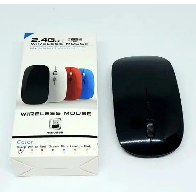 Бездротова мишка Wireless Mouse G-132 / Комп'ютерна мишка бездротова 2.4GHz / Чорний