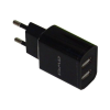 Блок живлення Awei C3 / Адаптер AWEI 2 USB / швидка зарядка (7658) / Чорний