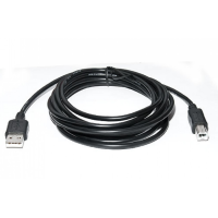 Кабель для принтера (сканера) USB 2.0 AM-BM / 3 метра / Чорний