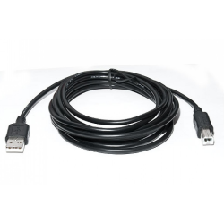 Кабель для принтера (сканера) USB 2.0 AM-BM / 3 метра / Чорний