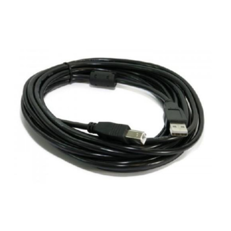 Кабель для принтера та сканера USB 2.0 AM-BM (3 метри) Чорний