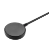 Безпровідний зарядний пристрій для годинників смарт Samsung Galaxy Active 1/2 / Watch 3,4,5 Pro; 6; 6 класичний / 1 метр / Чорний