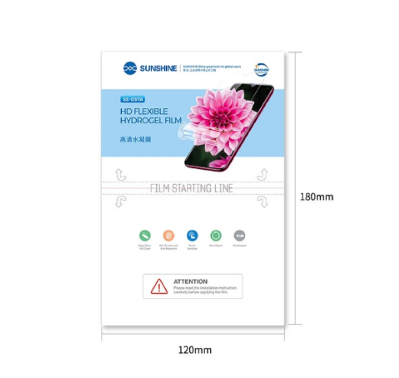 Гідрогелева олеофобна захисна плівка для Doogee S61 / Прозора