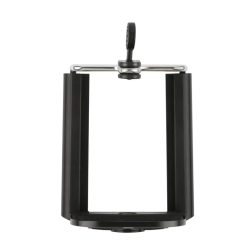 Універсальний тримач для телефону на штатив / Чорний