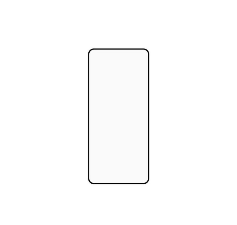 Загартоване захисне скло на Xiaomi Redmi Note 12 Pro / Чорна рамка