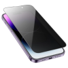 Загартоване скло HOCO G15 на Iphone 15 Plus Антишпигун / Повне покриття / Чорна рамка