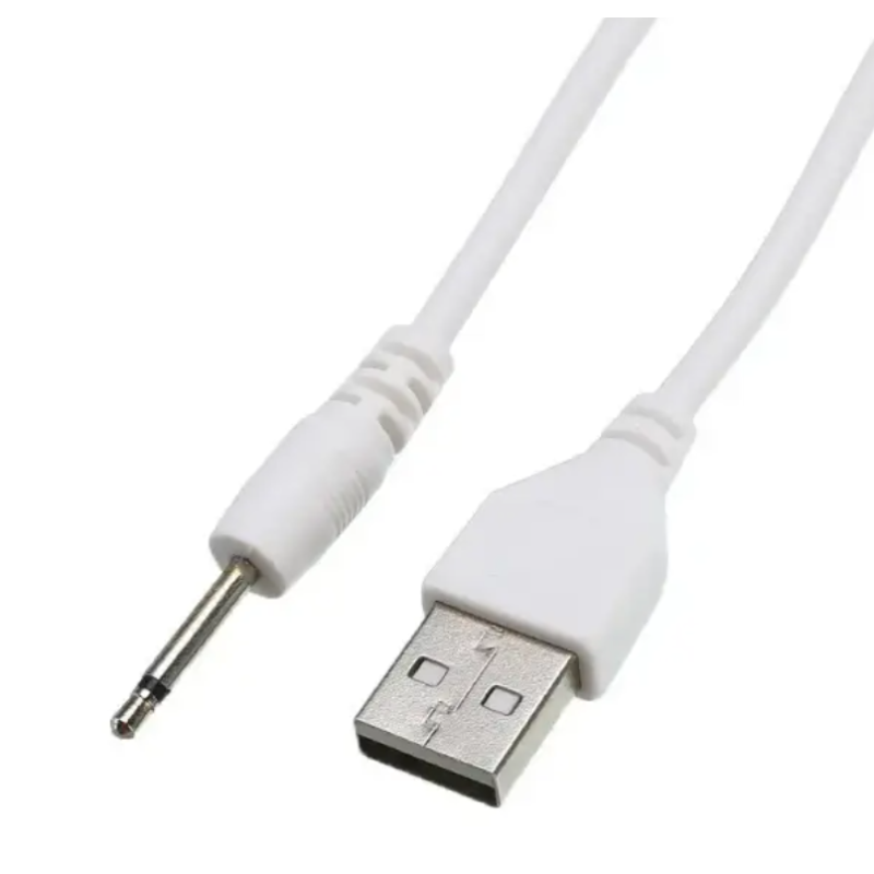 Зарядный кабель USB для вибро массажеров 2,5 мм (17 мм)