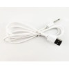Зарядний кабель USB для вібро масажерів 2,5 мм (17 мм)