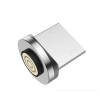 Магнітний круглий конектор Micro USB USLION 5A для швидкої зарядки