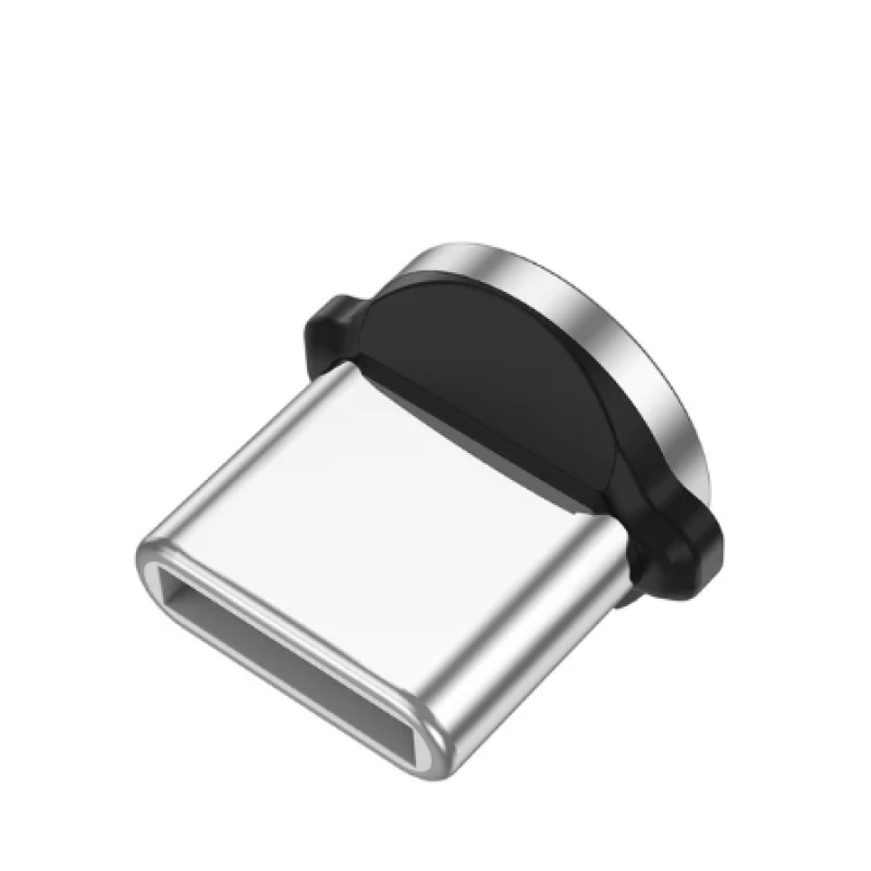 Магнитный круглый коннектор Type C USLION 5A для быстрой зарядки