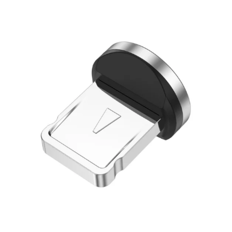 Магнітний круглий конектор Lightning (iPhone) USLION 5A для швидкої зарядки