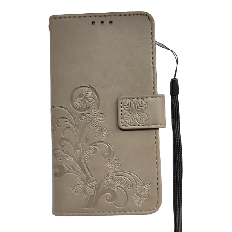 Чехол-книжка для Homtom HT17 (без бампера) / Серый