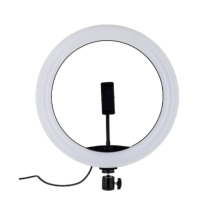 Кільцева лампа для селфі MJ-33 (33см) RGB LED