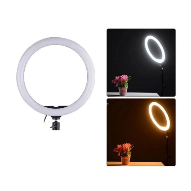Кольцевая лампа для селфи MJ-33 (33см) RGB LED