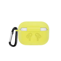 Чохол Silicon для AIRPODS PRO PROTECTIVE CASE / Жовтий
