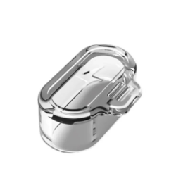 Силікована заглушка для захисту зарядного порта годинників Garmin / Прозорий