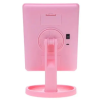 Дзеркало з підсвічуванням Led Mirror / Дзеркало для макіяжу з USB / Розове