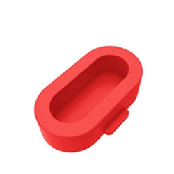 Силікована заглушка для захисту зарядного порта годинників Garmin / Червоний