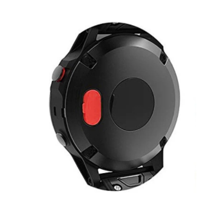 Силиконовая заглушка для защиты зарядного порта часов Garmin / Красный