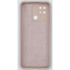Чохол Fashion Silicone case (матовий) для Xiaomi Redmi 10C / Бежевий