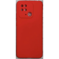 Чохол Fashion Silicone case (матовий) для Xiaomi Redmi 10C / Червоний