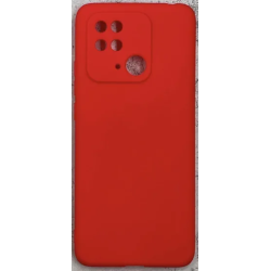 Чохол Fashion Silicone case (матовий) для Xiaomi Redmi 10C / Червоний