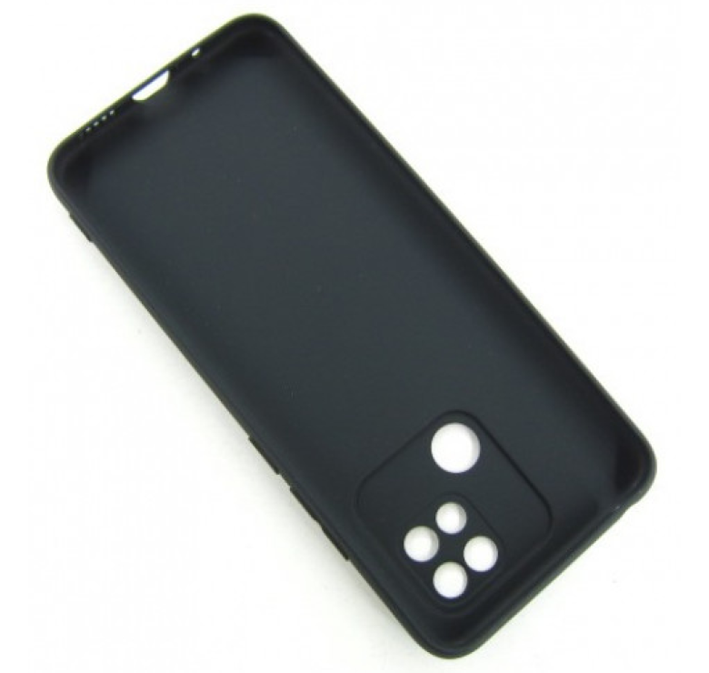Чохол Fashion Smtt simeitu (матовий) для Xiaomi Redmi 10C / Чорний