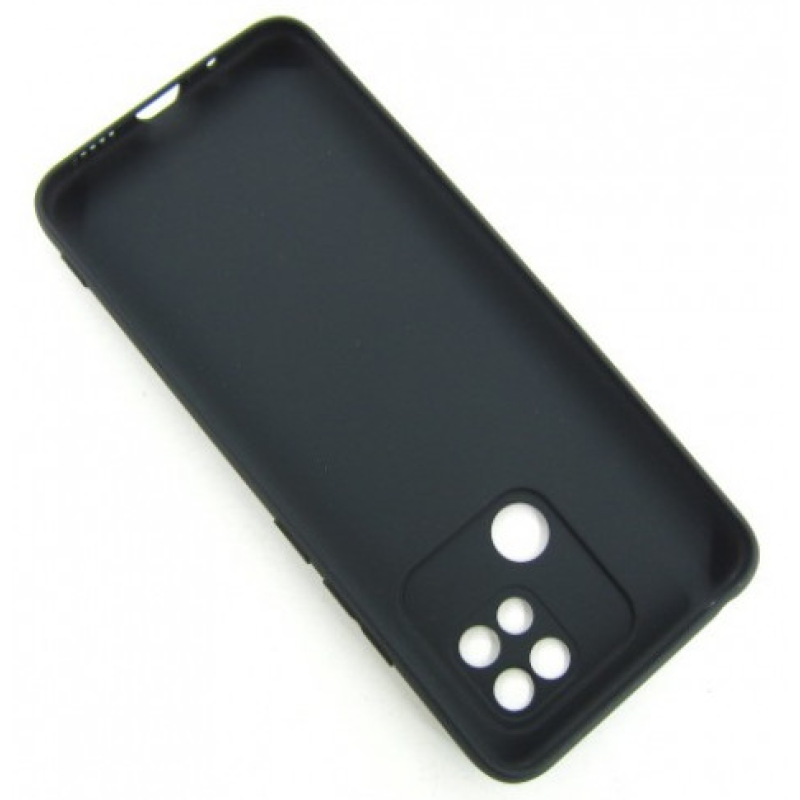 Чохол Fashion Smtt simeitu (матовий) для Xiaomi Redmi 10C / Чорний