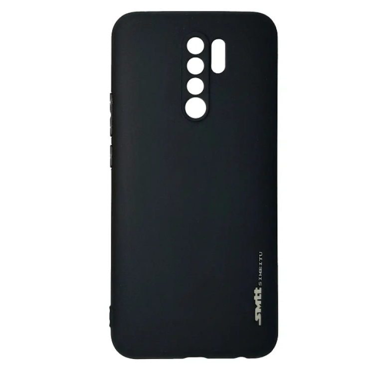 Чохол Fashion Smtt simeitu (матовий) для Xiaomi Redmi 9 / Чорний