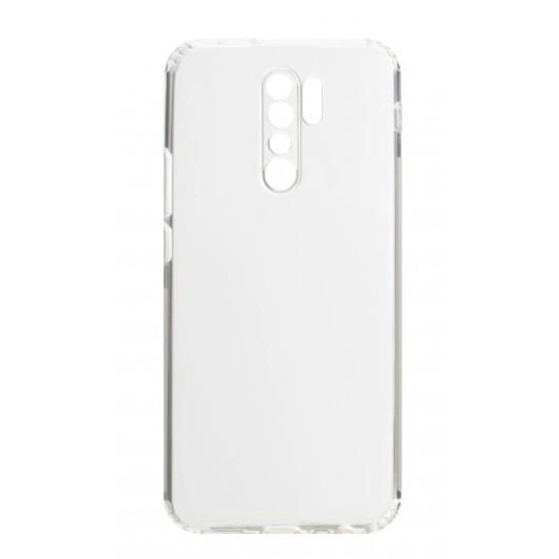 Силиконовая накладка (бампер) для смартфона Xiaomi Redmi 9 / SMTT / Прозрачный