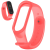 Ремінець на розумний браслет Xiaomi Mi Band 5/6 / Червоний (прозорий)