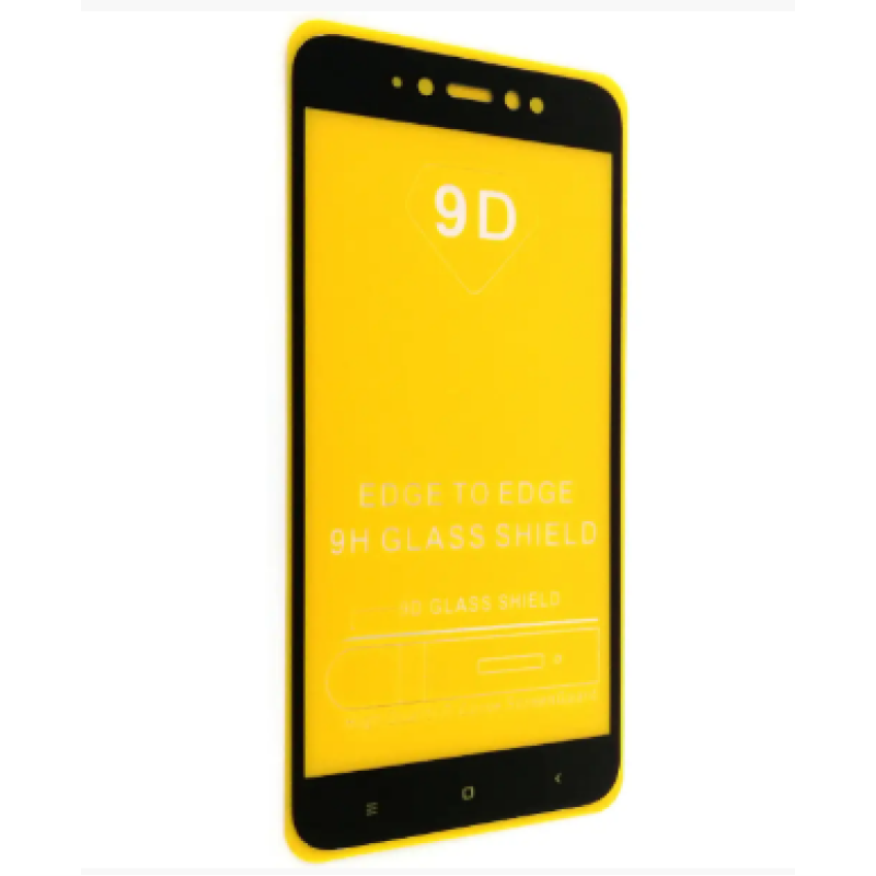 Загартоване захисне скло на Xiaomi Redmi Note 5A Prime Чорне Повне покриття