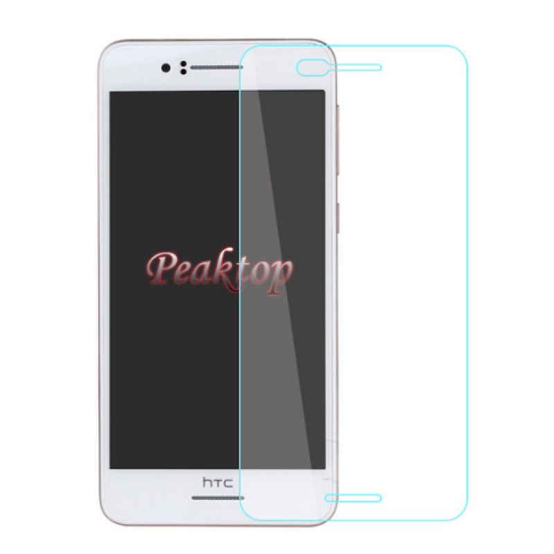 Закаленное защитное стекло на HTC Desire 728 / Прозрачное