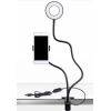 Тримач для телефону Professional Live Stream Pro з підсвіткою LED / Чорний