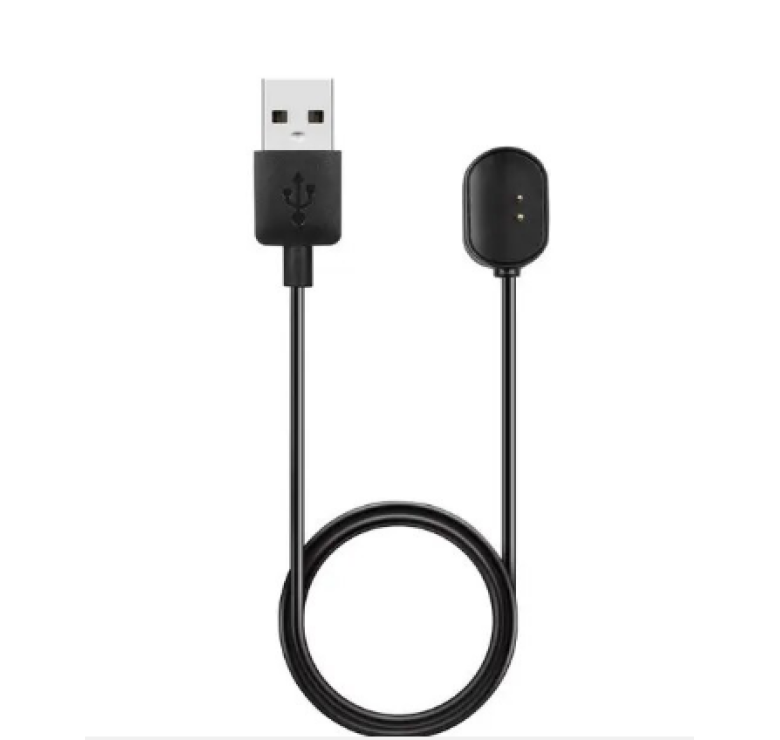 Магнітний USB кабель A1712 на годинник Xiaomi Huami Amazfit Cor 2 / Xiaomi Huami Amazfit Midong / 100 см / Чорний