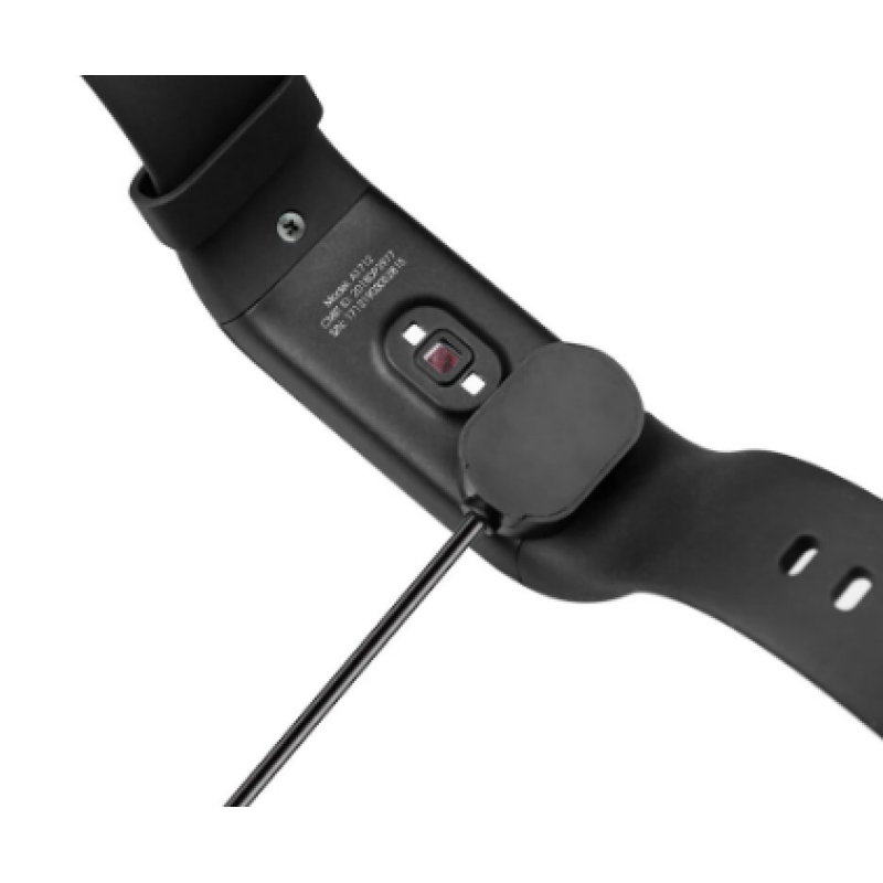 Магнитный USB кабель A1712 на часы Xiaomi Huami Amazfit Cor 2 / Xiaomi Huami Amazfit Midong / 100 см / Черный