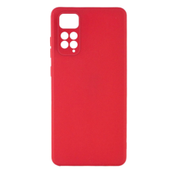 Чохол Fashion Silicone case (матовий) для Xiaomi Redmi 11S / Червоний