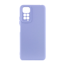 Чохол Fashion Silicone case (матовий) для Xiaomi Redmi 11S / Бузковий