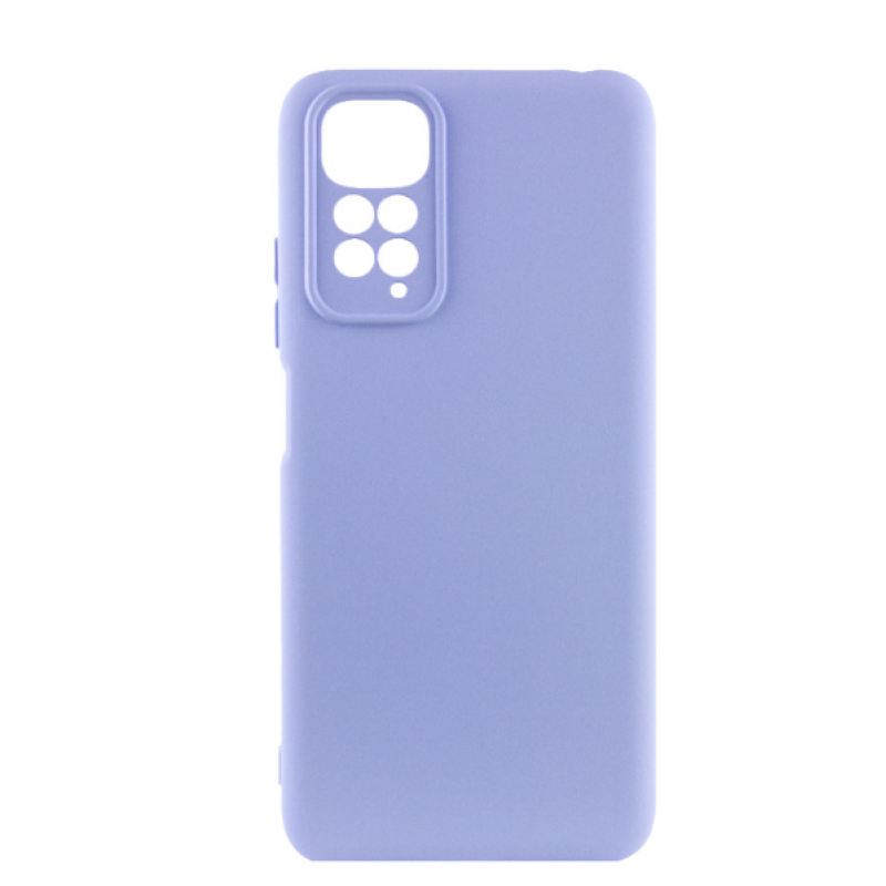 Чохол Fashion Silicone case для Xiaomi Redmi 11S, Бузковий