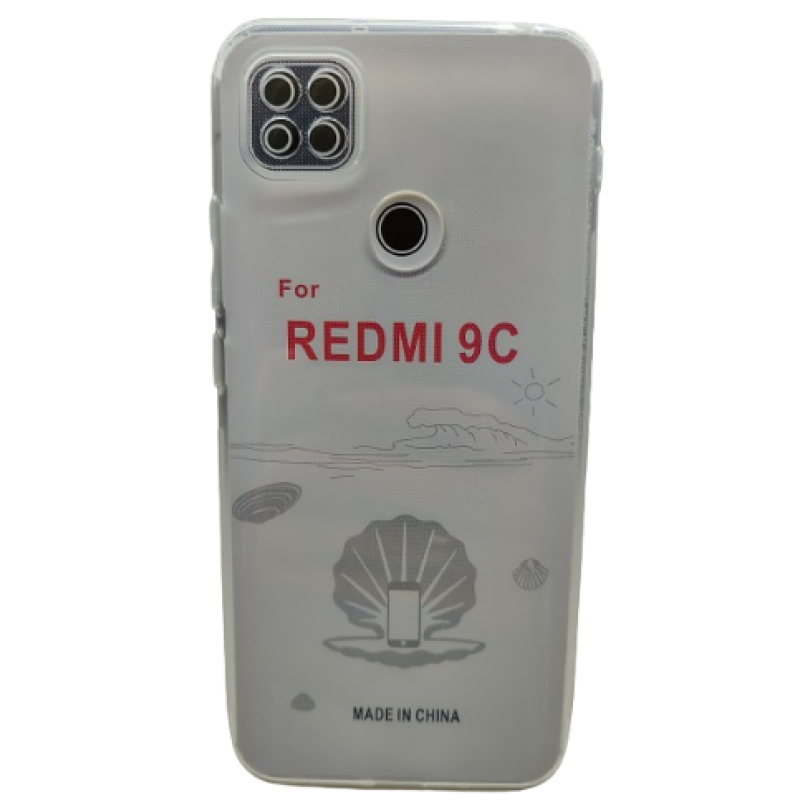 Чохол Spirit (бампер) для Xiaomi Redmi 10c / Силіконовий чохол / Прозорий