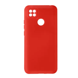 Чехол Fashion Silicone case (матовый) для Xiaomi Redmi 10A / Красный