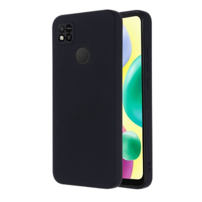 Чехол Fashion (матовый) для Xiaomi Redmi 10A / Черный