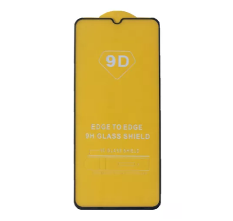 Загартоване захисне скло на смартфон Samsung A04S / Чорна рамка